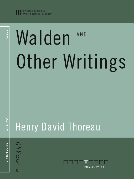 Title details for Walden and Other Writings (World Digital Library Edition) by Henry David Thoreau - Available
